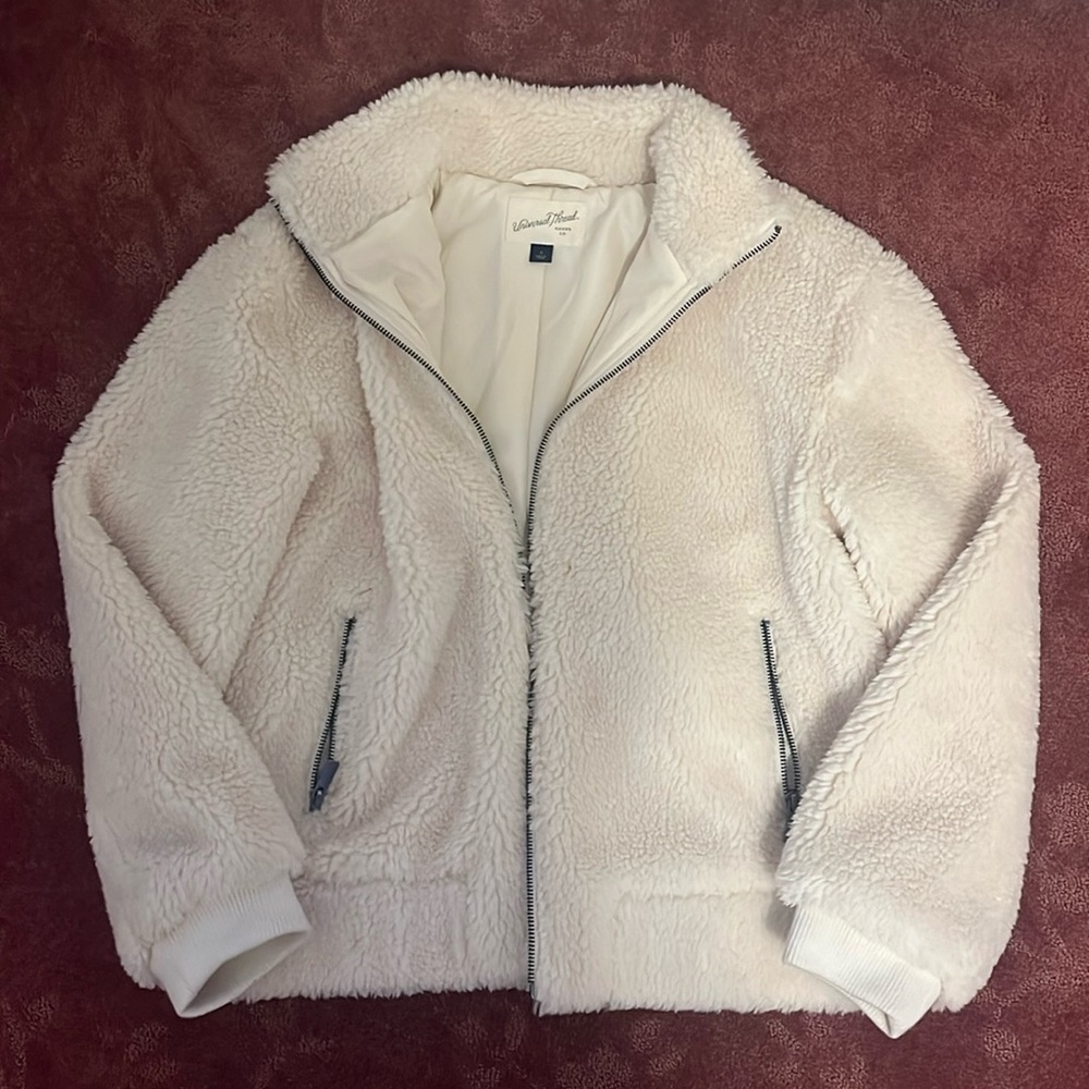 Universal Thread Sherpa jacket, size small